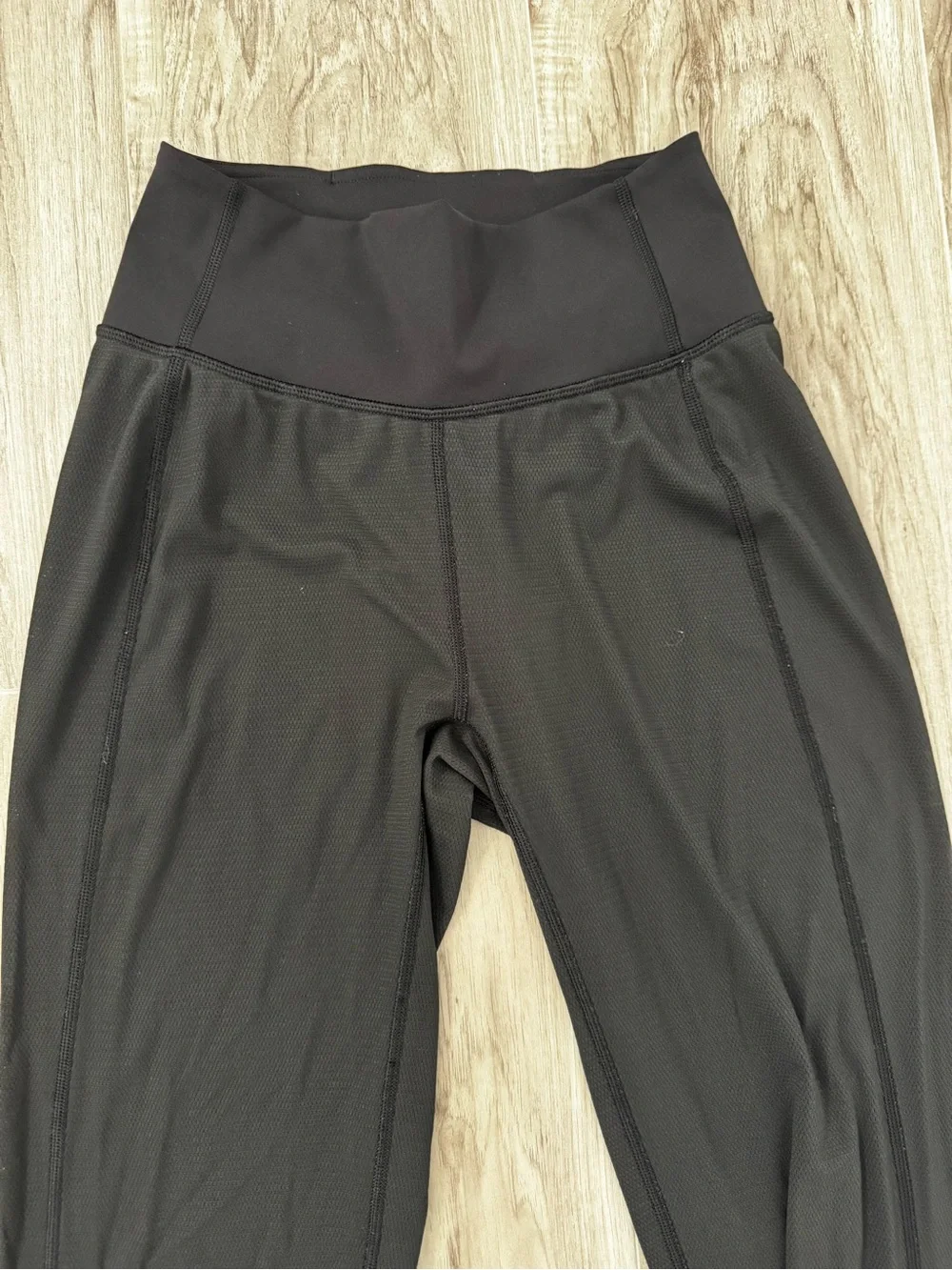 Lululemon Black High Rise Cuffed Joggers Track Pants Size 2